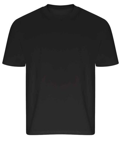 EA006 BLK XS - Ecologie Arrow Recycled Heavy Oversize T-Shirt - Black
