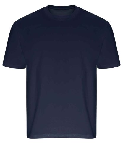 EA006 NAV XS - Ecologie Arrow Recycled Heavy Oversize T-Shirt - Navy