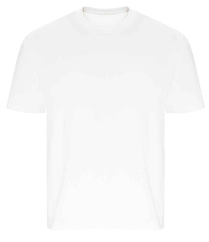 EA006 WHI XS - Ecologie Arrow Recycled Heavy Oversize T-Shirt - White