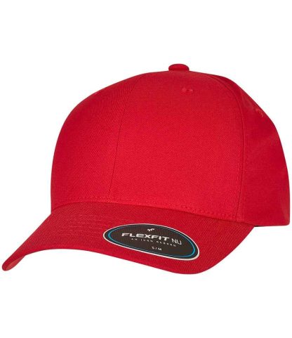 F6100NU RED S/M - Flexfit NU® Cap - Red