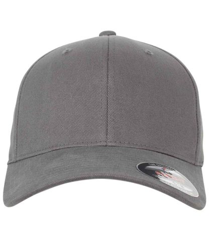F6377 GRE S/M - Flexfit Brushed Twill Cap - Grey