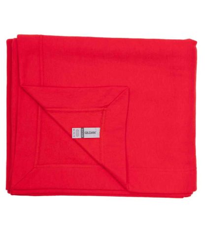 GD105 RED ONE - Gildan HeavyBlend™ Fleece Stadium Blanket - Red