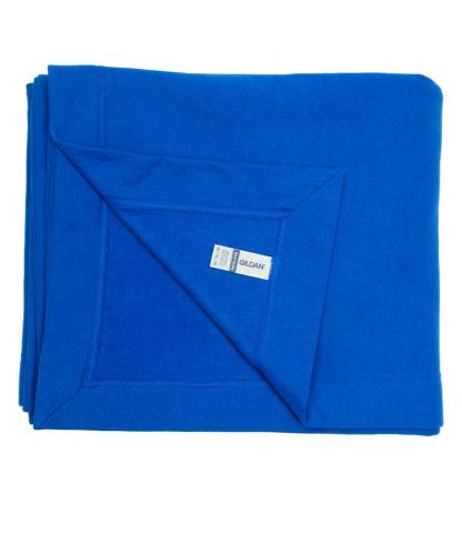 GD105 ROY ONE - Gildan HeavyBlend™ Fleece Stadium Blanket - Royal Blue