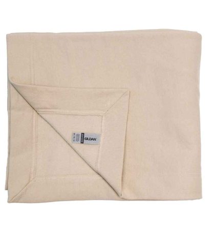 GD105 SAN ONE - Gildan HeavyBlend™ Fleece Stadium Blanket - Sand