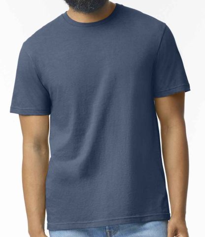 GD16 NMT S - Gildan SoftStyle® CVC T-Shirt - Navy Mist