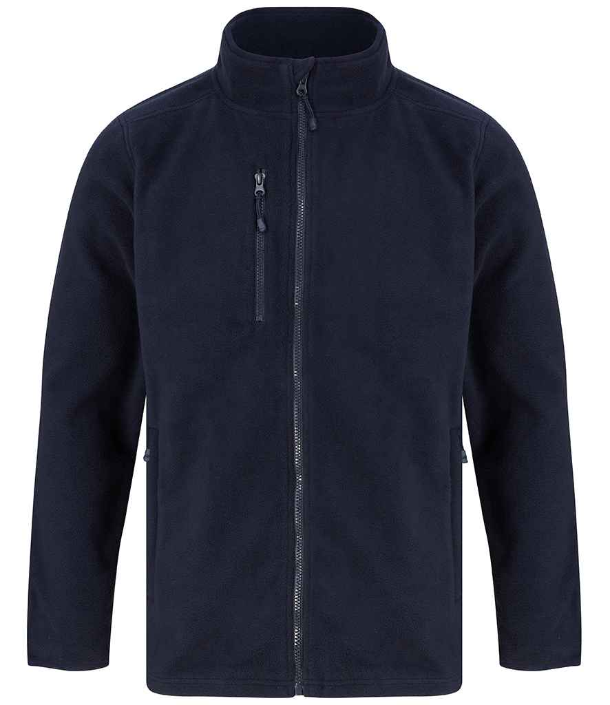 Henbury Recycled Polyester Micro Fleece Jacket - Workwear Giant