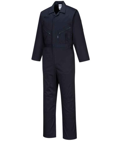 PW1210 DKN S - Portwest Knee Pad Coverall - Dark Navy