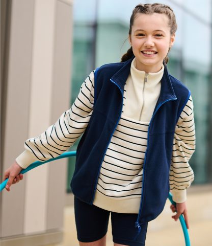 RG334 (TRA883) Regatta Kids Micro Fleece Bodywarmer