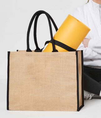 Brand Lab Jute Tipped Shopper