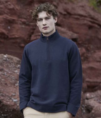 Front Row Premium Piqué 1/4 Zip Top